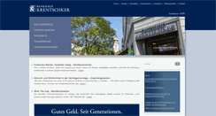 Desktop Screenshot of krentschker.at